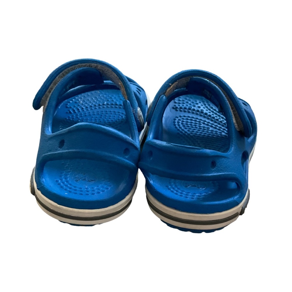 Crocs Classic Clogs Toddler C4 Blue Slip On Water Shoes Beach Play - Picture 4 of 9